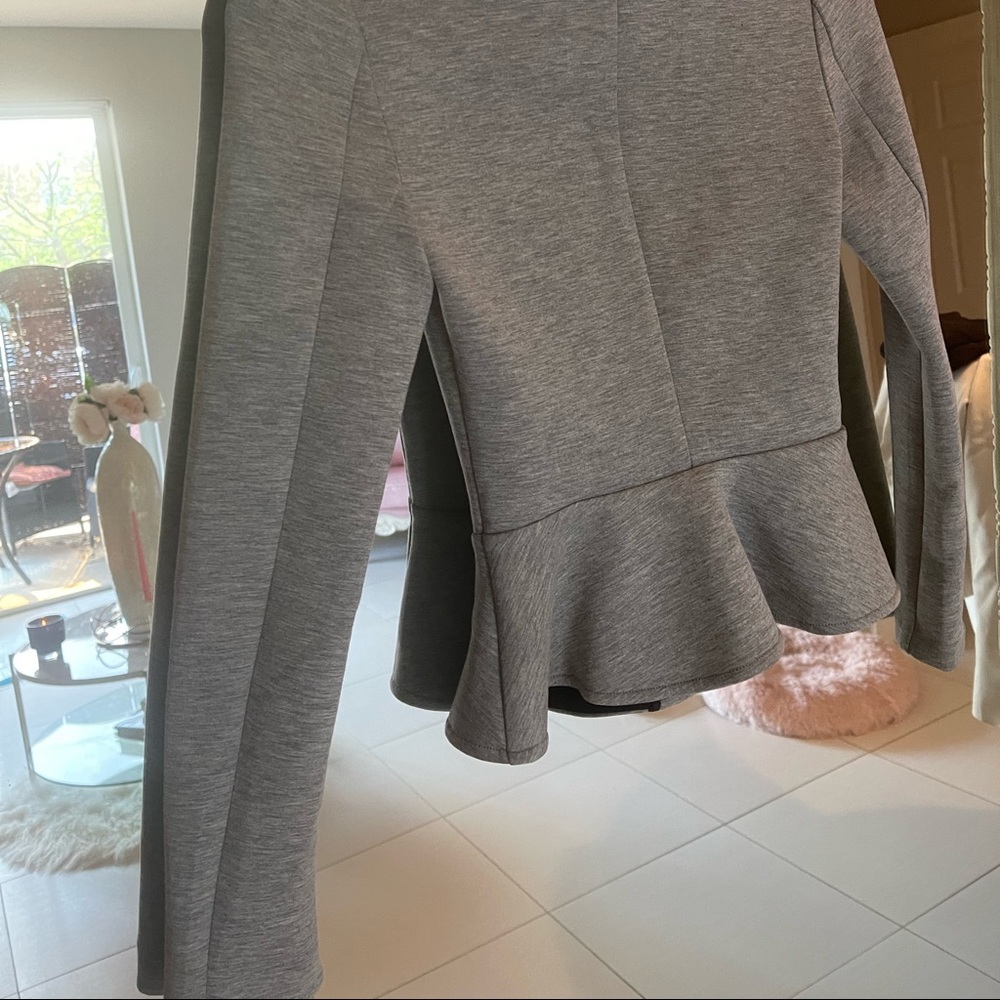 H&M Fitted Gray Jacket NWOT 2 - Picture 5 of 5